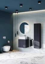 Столешница Roca Luna 60, керамогранит, серая ZRU9307770