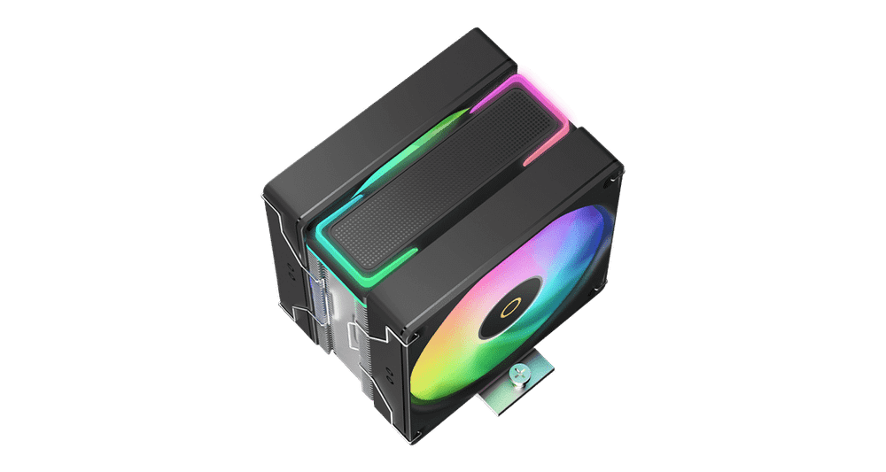 Вентилятор для процессора Ocypus Delta A40 SE BK Dual Fan ARGB TDP 200W 4-pin Intel/AMD Черный