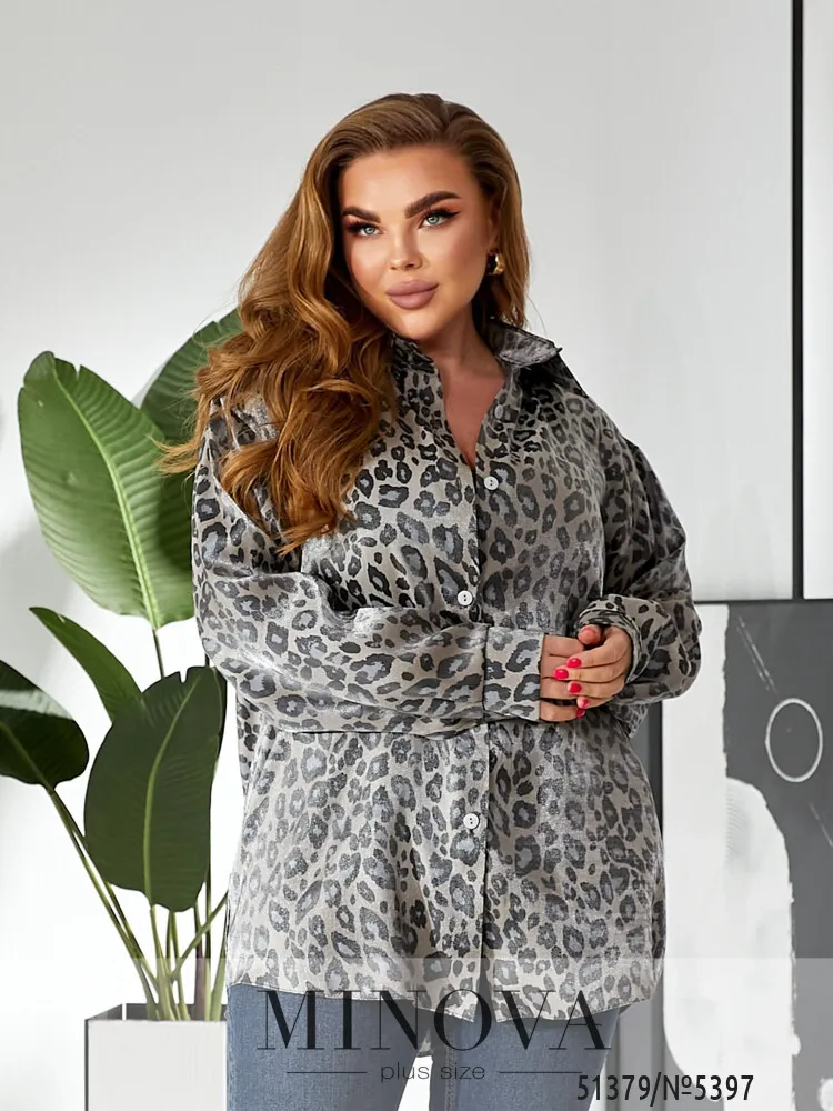 Рубашка 5397-серый Minova