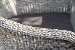 "Равенна" плетеное кресло из искусственного ротанга, цвет бежевый