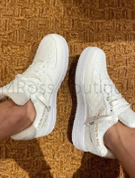 Белые кроссовки Louis Vuitton Nike Air Force 1