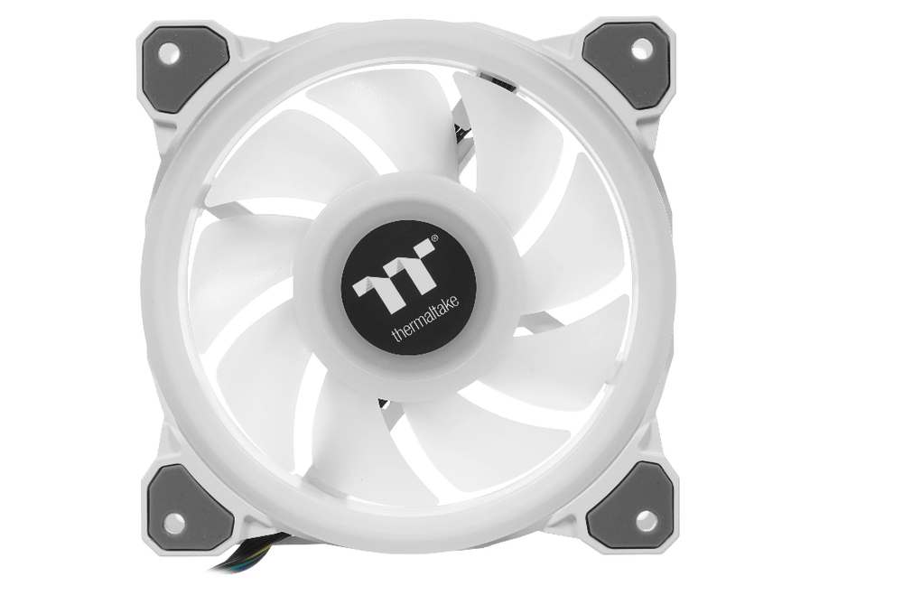 Комплект вентиляторов Thermaltake Riing Quad 12 RGB Radiator Fan White TT Premium Edition [CL-F100-PL12SW-A]