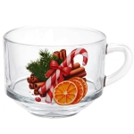 Кружка для бульона 625мл «Зимняя фантазия» 6 видов