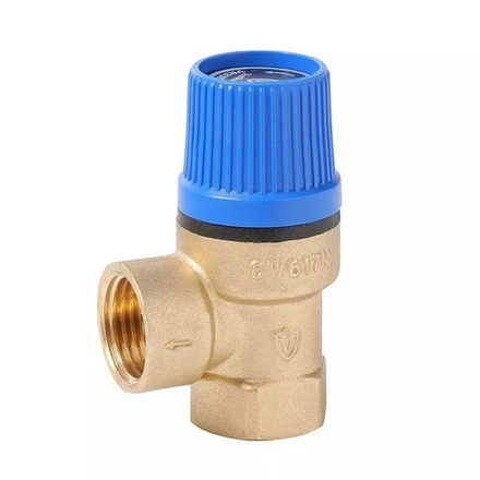 Клапан VIEIR предохранит. 6 БАР 1/2" ВРх1/2" ВР (100/1) VR33FFC-6