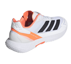 Теннисные кроссовки Adidas Defiant Speed 2 M - cloud white/core black/lucid orange