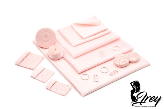 Корсетная сетка Lauma, мягкая, арт.388А, пудра 081