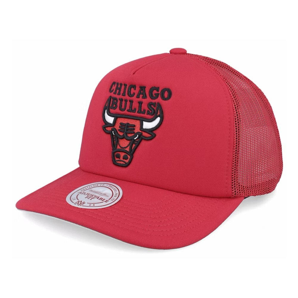 Кепка Mitchell&Ness NBA Evergreen Trucker Chicago Bulls Red Cap