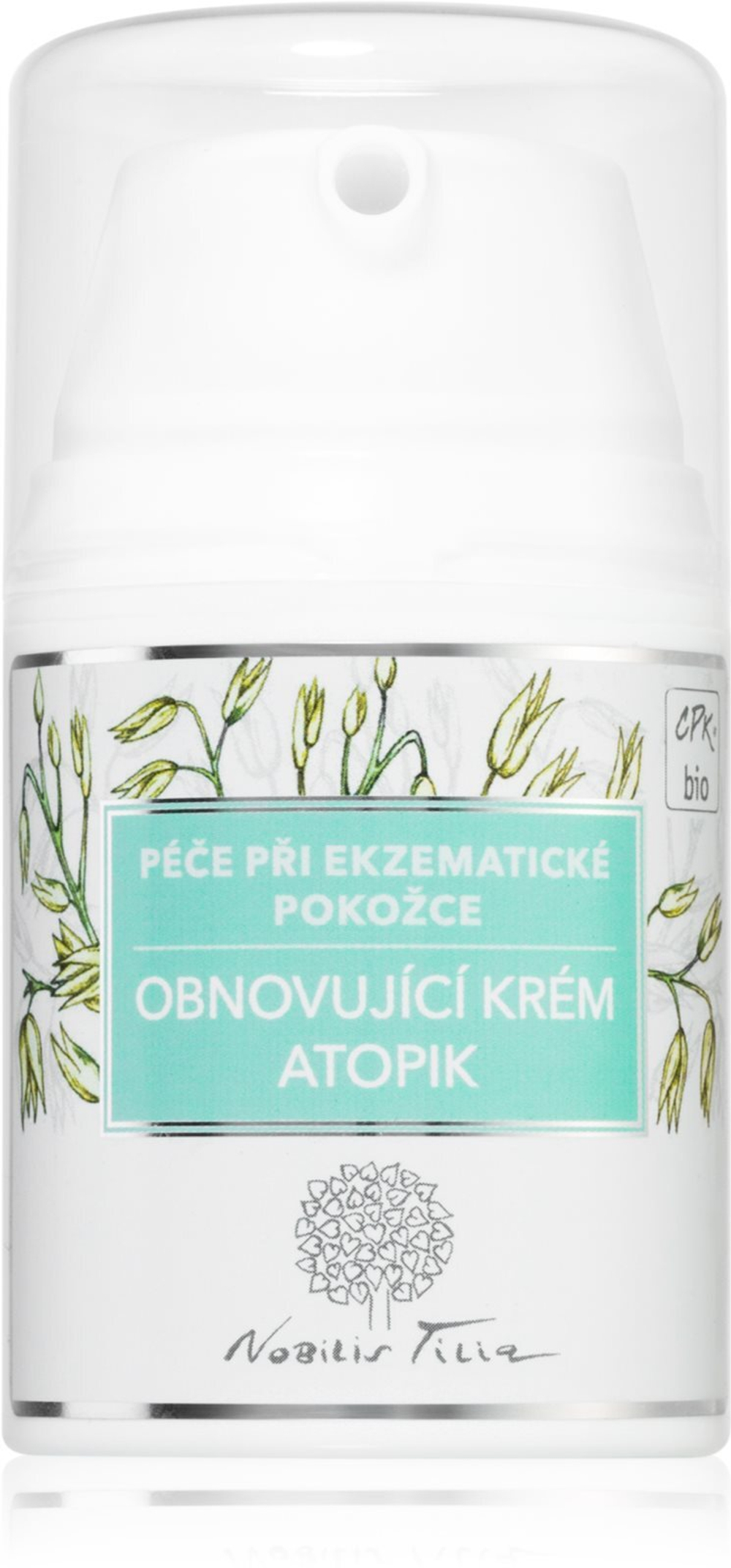 Nobilis Tilia Atopic - регенерирующий крем для сухой и атопичной кожи /   50  ml  / GTIN 8595100298614