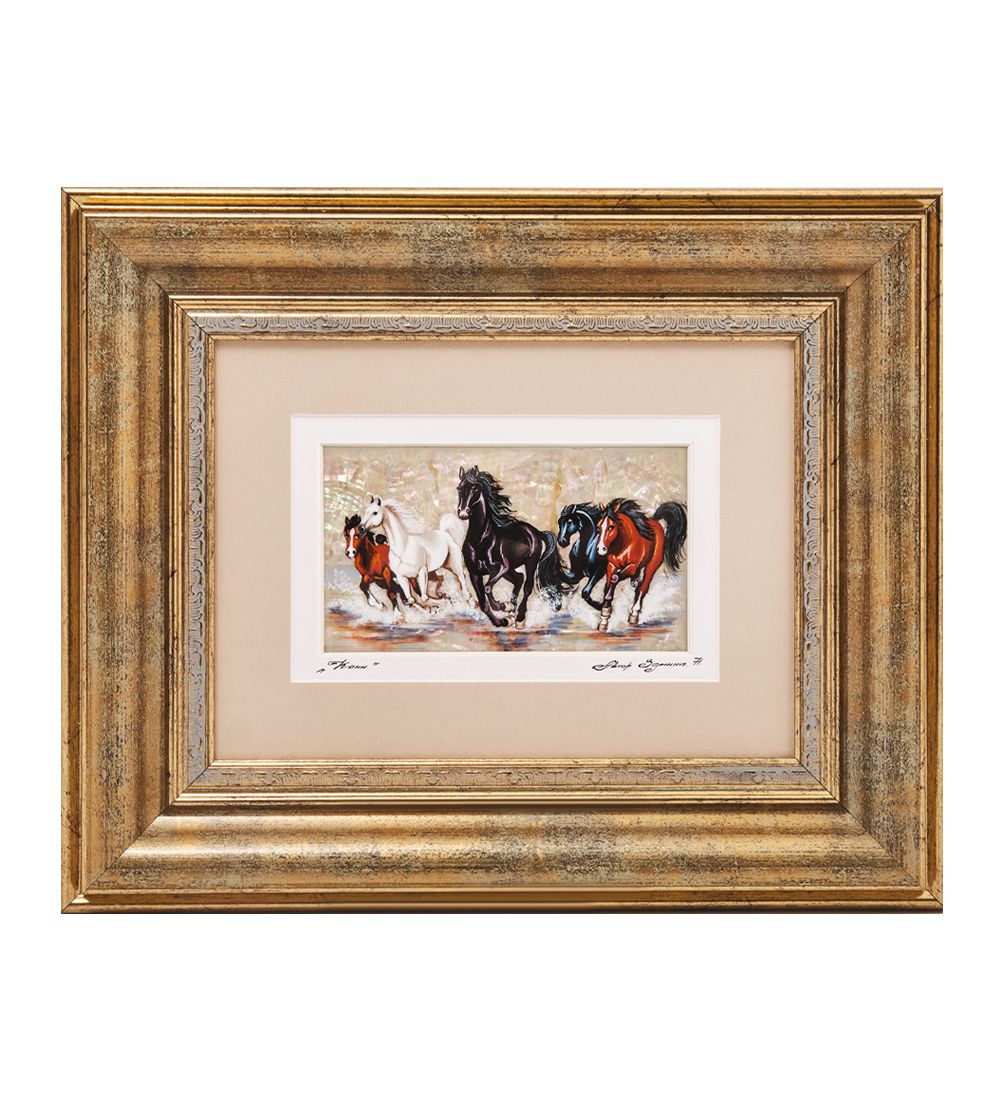 Народные промыслы ШК-55/245 Панно «Кони»