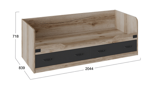 Кровать с ящиками «Окланд»