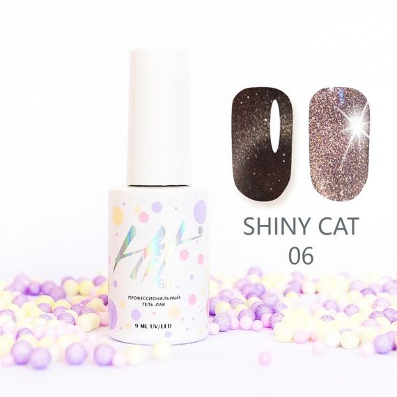 Гель-лак ТМ &quot;HIT gel&quot; №06 Shiny cat, 9 мл