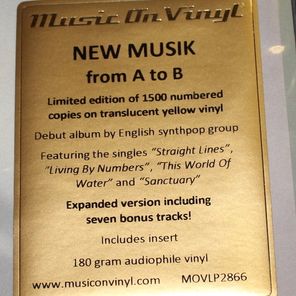 New Musik / From A To B (Coloured Vinyl)(2LP)