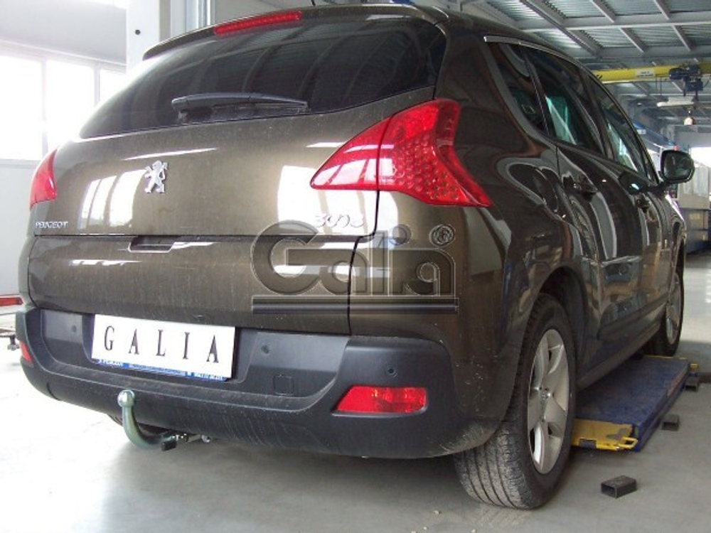 Фаркоп оцинкованный Galia P040A для Peugeot 3008 2009-2016(паспорт и сертификат в комплекте)(без электрики)