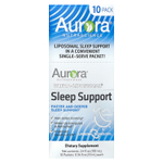 Aurora Nutrascience, Ultra-Liposomal® Sleep Support, 10 пакетиков по 10 мл (0,34 жидк. Унции)