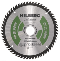 Диск пильный Hilberg Industrial Дерево 200*30*24Т HW200