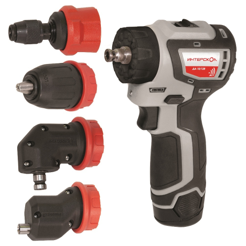 Ак. дрель Интерскол ДА-10/12В 36 КомбиМАКС 2 аккум, сумка