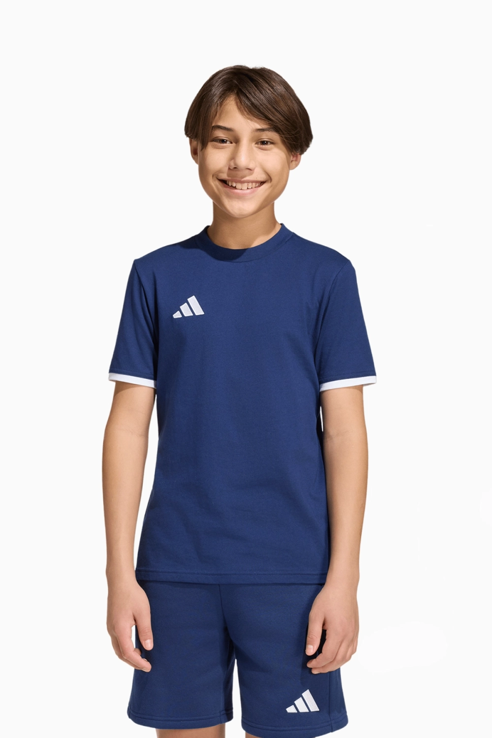 Футболка adidas Entrada 26 Tee Junior - темно-синий