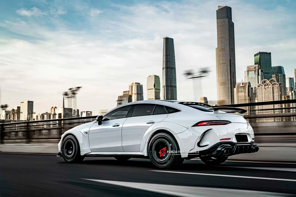 Широкий карбоновый обвес для MERCEDES BENZ AMG GT4 X290 GT63 2018+ Мерседес Бенц