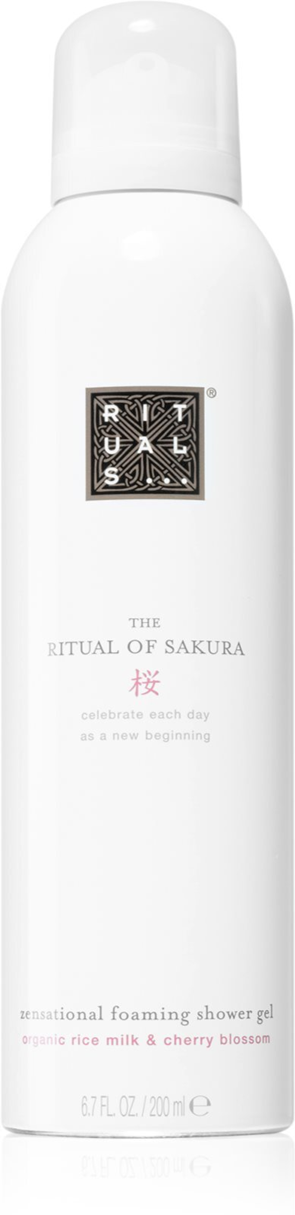 Rituals The Ritual Of Sakura - пена для душа /   200  ml  / GTIN 8719134133929