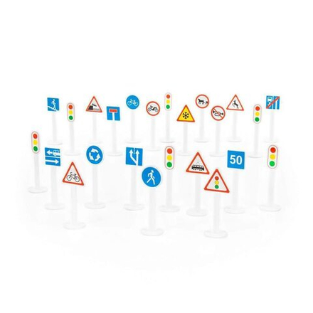 Набор дорожных знаков, 24 предмета, в пакете