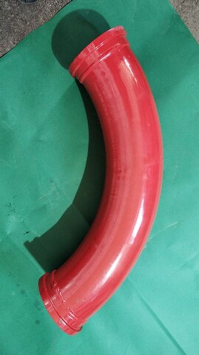 Угол бетоновода SANY DN150*R500*90 A810301010057 (185 мм)