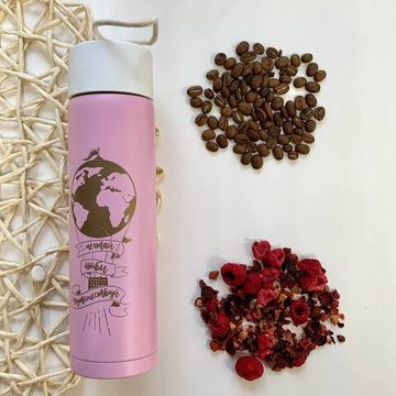 Термос "Мечтай, люби, путешествуй", 350 мл