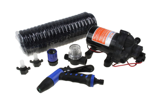 Комплект помывочный SeaFlo, 24 В, 11.3 л/мин, 70 PSI (4.8 бар)