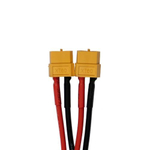 Разъем переходник разветвитель XT60 папа-2 х XT60 мама 10см AWG14