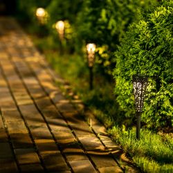 USL-S-819-PT450 ARCANA Садовый светильник на солнечной батарее Аркана. 1 светодиод. Теплый белый свет. 1xАА Ni-Mh аккумулятор в-к. IP44. TM Uniel