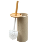 Ерш для туалета Бамбук, напол, 10.2x25.3/38 см, полистоун, беж, RE0821AA-TOH