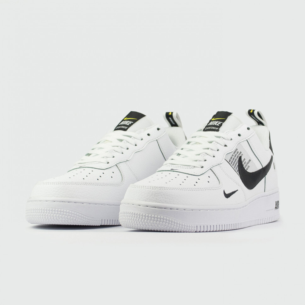 кроссовки Nike Air Force 1 Low 07 Lv8 White Black Wmns