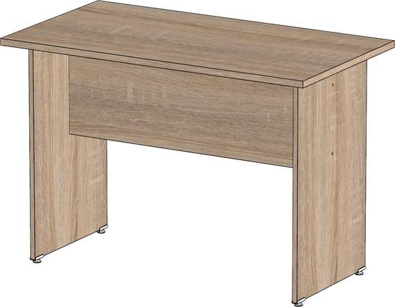 Стол письменный Стандарт Про дуб сонома
