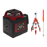 Комплект: ротационный нивелир RGK SP-400 + штатив RGK SH-170 рейка RGK LR-2 753227