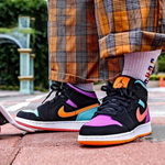 Jordan 1 Mid 'Multi-Color' GS