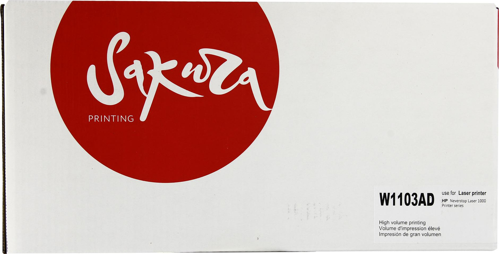 Картридж SAKURA W1103AD Black для HP  Neverstop  Laser 1000/1200