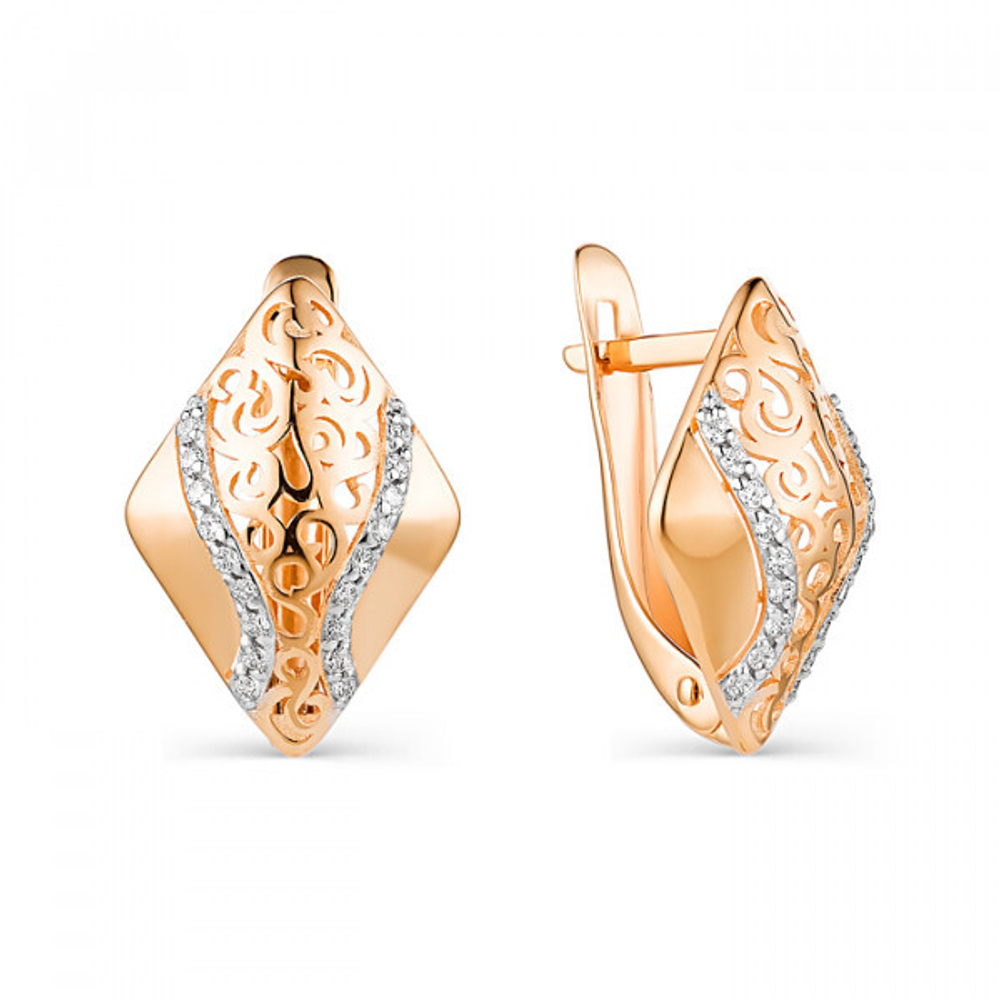 Серьги из золота 585 пробы