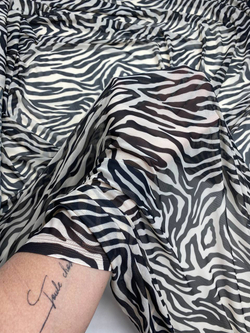 Сетка эластичная зебра