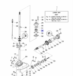 Крыльчатка помпы 5D/E8