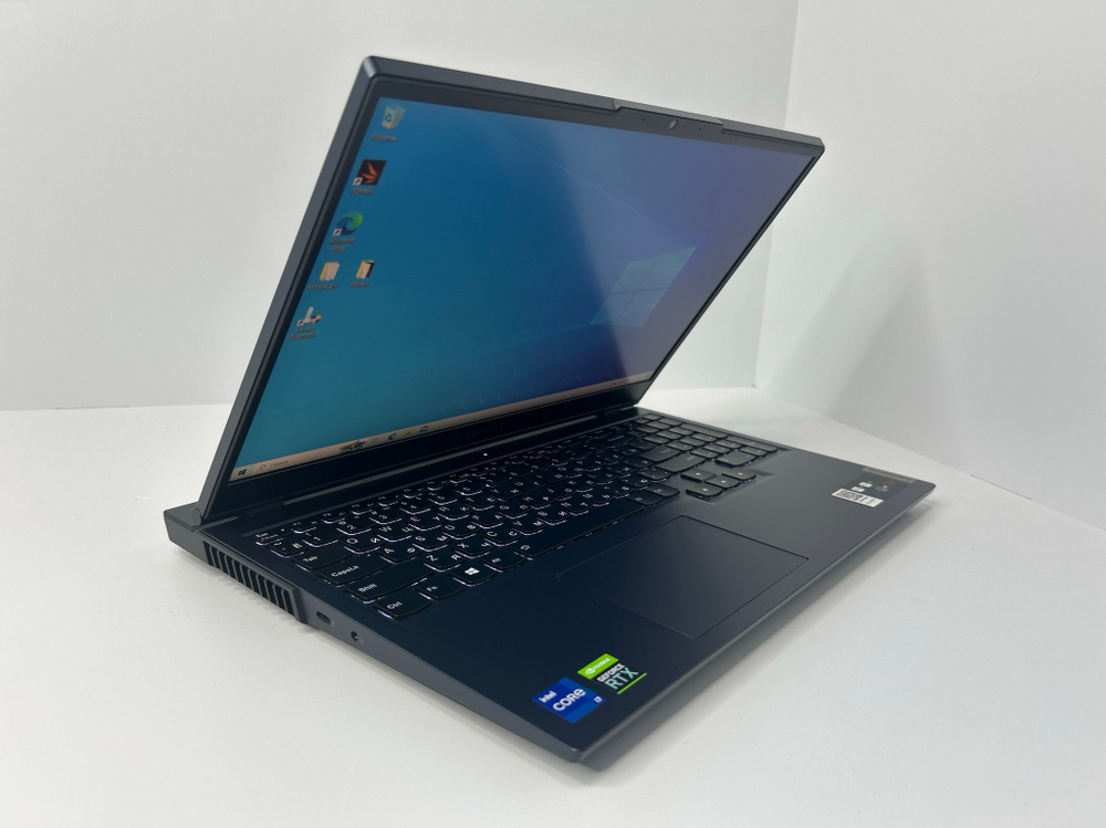 Ноутбук Lenovo Legion 5 15ITH6H (82JH009NRK) 15.6"/Intel Core i7-11800H/RAM 16GB/SSD 512GB/GeForce RTX 3060 6GB/IPS 165Hz/1920*1080/DOS/Подсветка кл-ры: LED/черный. Состояние: C1
