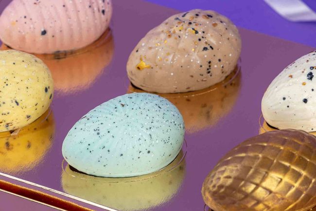 Набор пасхальных шоколадных яиц &quot;Золотая коллекция&quot;, 360 г