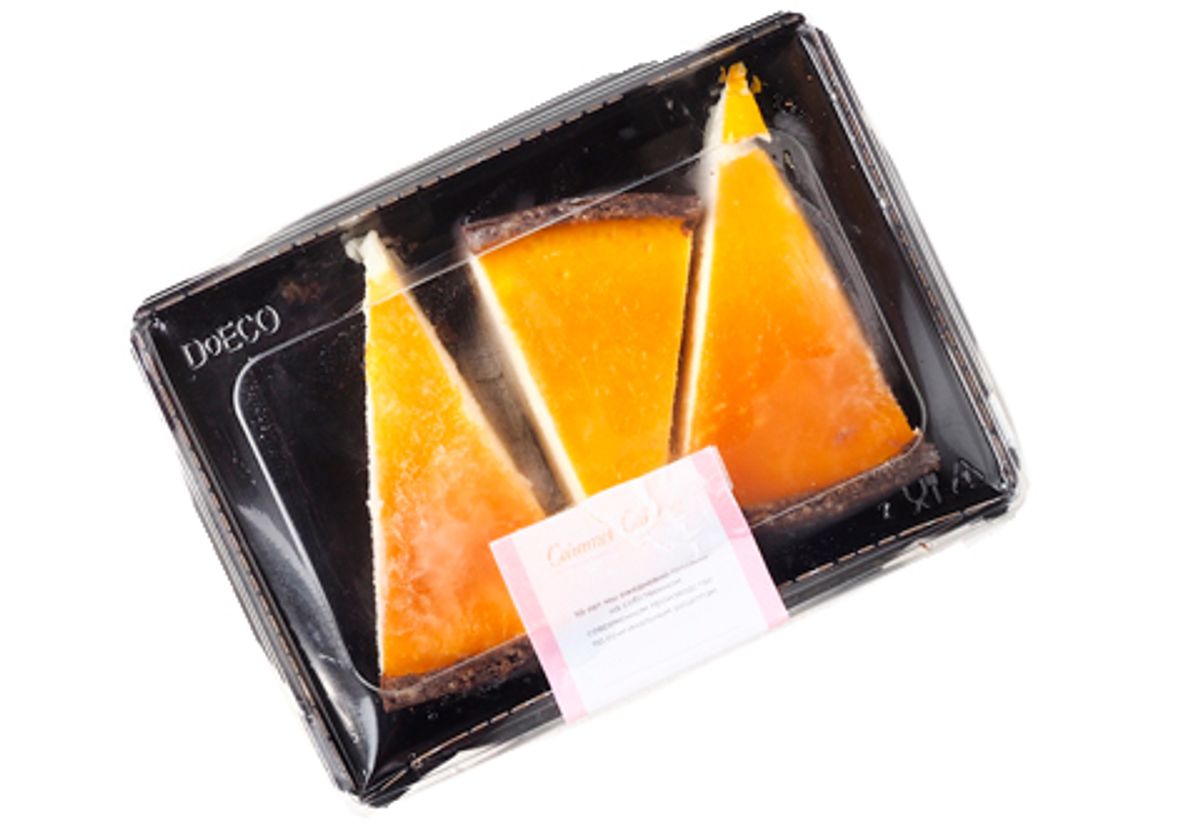 Торт чизкейк манго-маракуйя, 330г