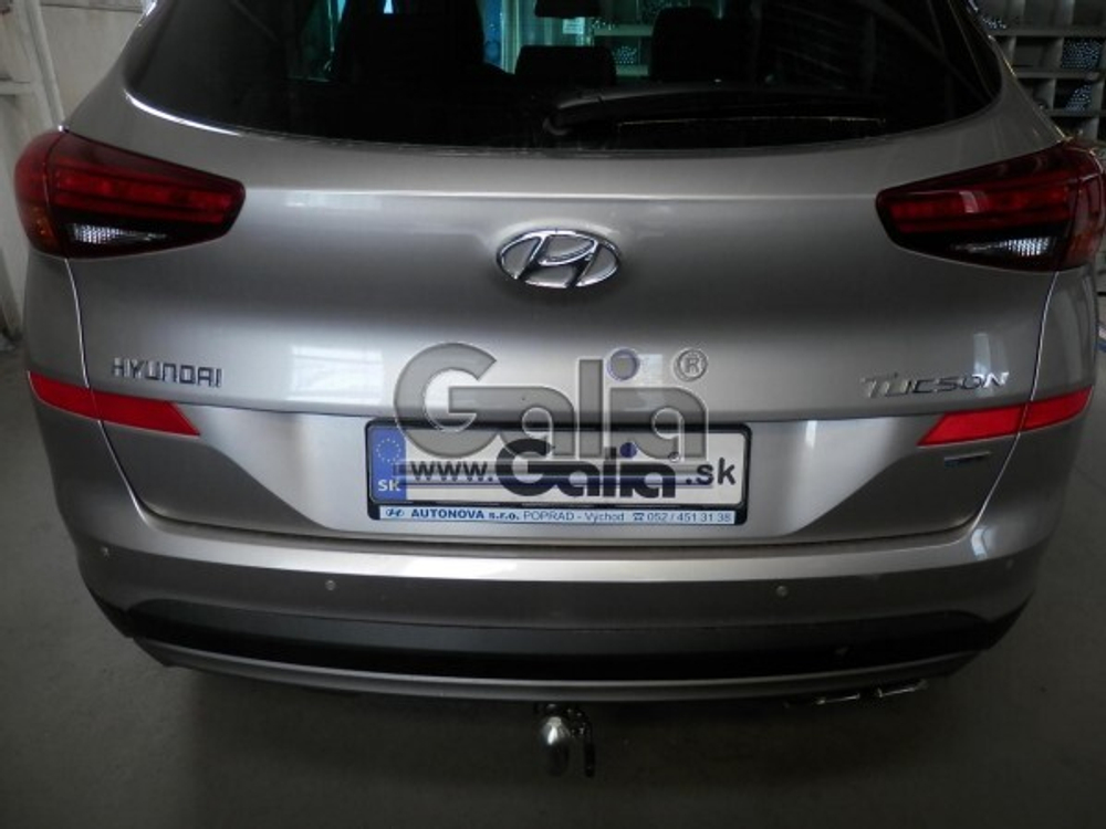 Фаркоп оцинкованный Galia H103C для Hyundai Tucson 2018-(паспорт и сертификат в комплекте)(без электрики)