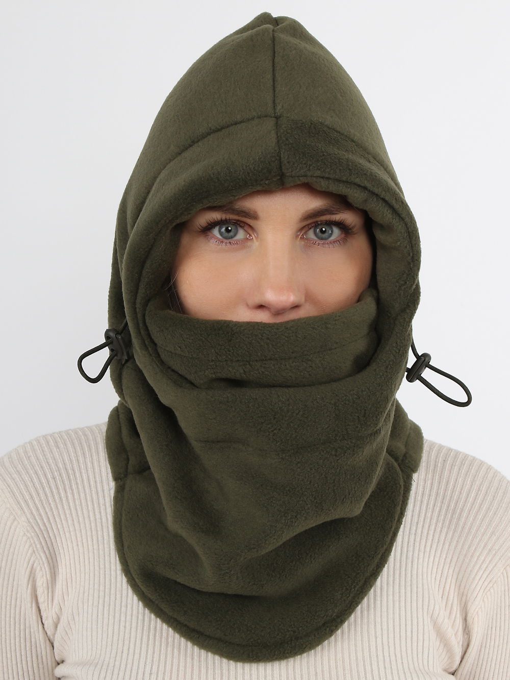 Женская шлем- балаклава "PRIVAL" цвет хаки
