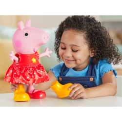 Hasbro Peppa Pig - Грязные лужи Кукла Пеппа Вечеринка с музыкой F8873