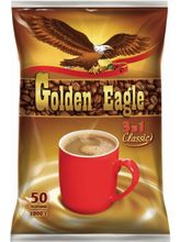 Растворимый кофе Golden Eagle 3 в 1 Classic, в пакетиках 50 шт
