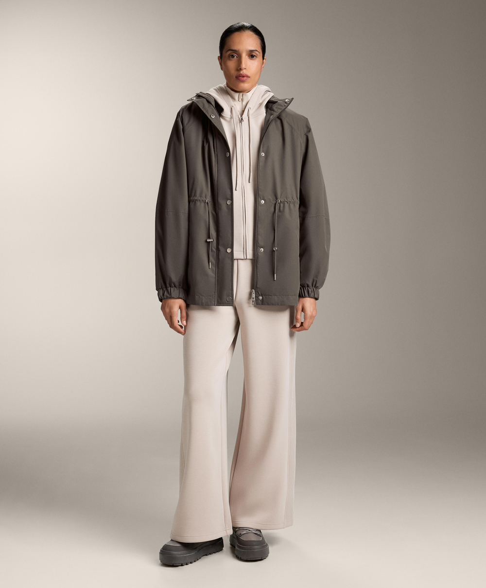 Oysho Утепленная водонепроницаемая куртка 10k FELLEX® с AEROGEL, угольный