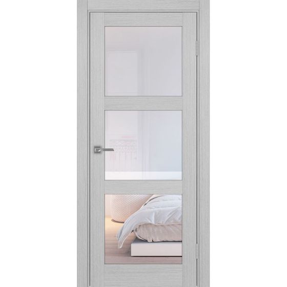 Цена на Межкомнатная дверь экошпон Турин 530.222 дуб серый остеклённая Купить Межкомнатная дверь экошпон Турин 530.222 дуб серый остеклённая