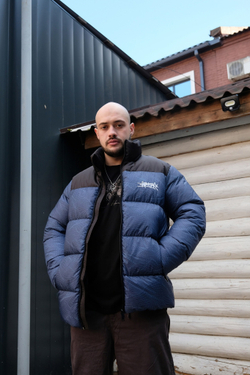 Куртка ANTEATER Downjacket-Navy-Waves