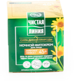 Крем Чистая Линия арника и жимолость ночной 45+, 45 мл