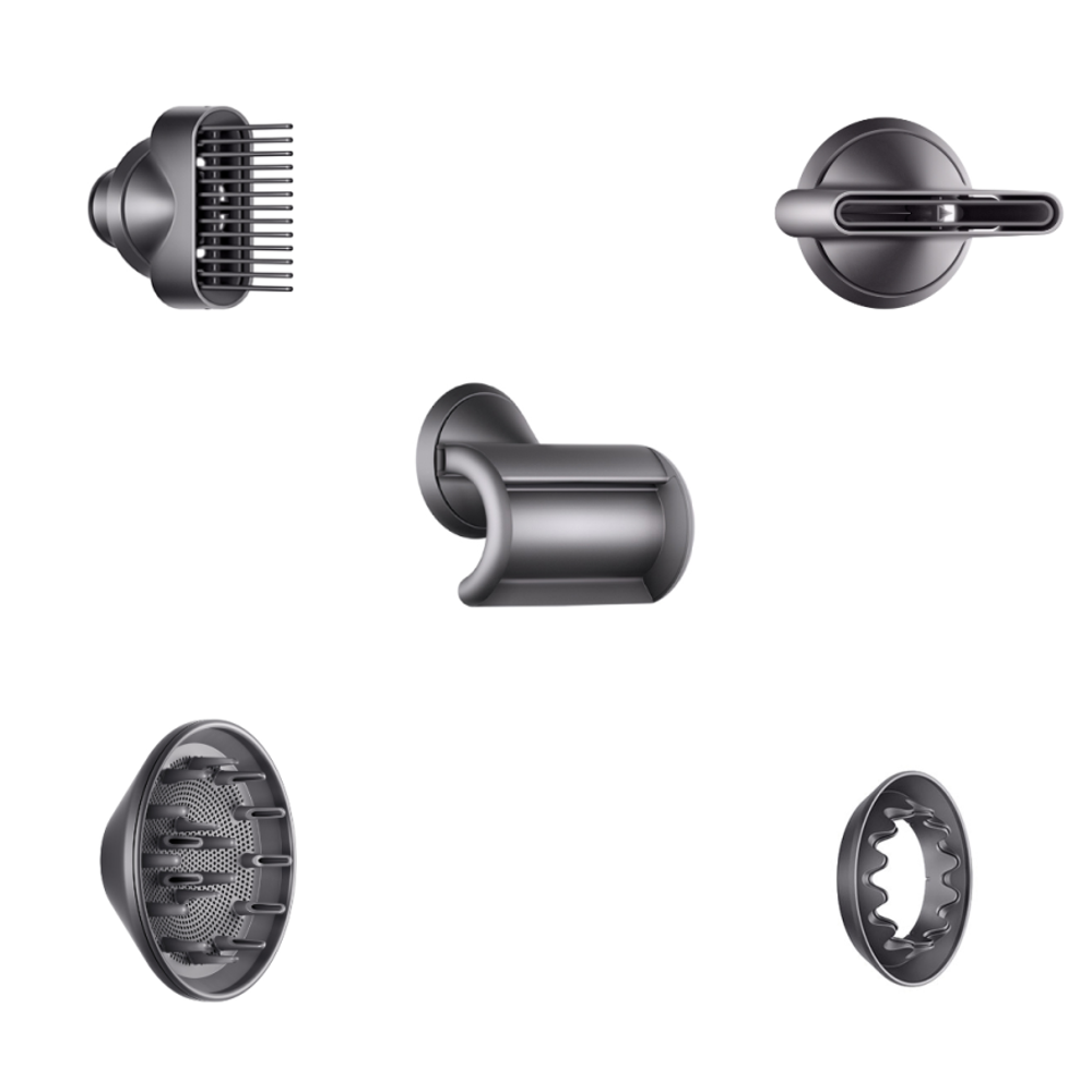 Фен Dyson HD07 Supersonic (Iron/Fuchsia) (2022) Фен для волос цвета «железо/фуксия». Подходит для кудрявых и волнистых волос любой длины